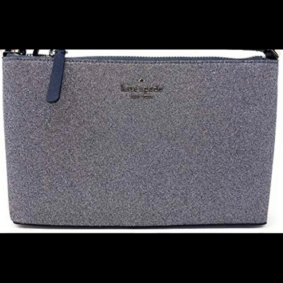 Kate spade joeley glitter crossbody bag navy - Picture 6 of 8